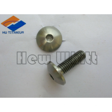 titanium cup bolt with hex socket head